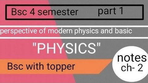 Bsc 4 semester l physics l chapter 2 l relativity - relativistic kinematics l