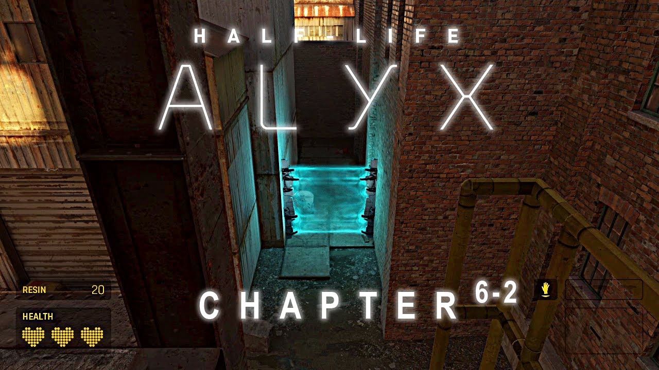 HALF-LIFE ALYX WALKTHROUGH GAMEPLAY CHAPTER 6 - ARMS RACE META QUEST 2 VR -  (FULL GAME)