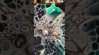 Fluid Art Bloom Technique #shorts #painting #art