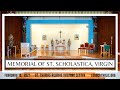 Memorial of Saint Scholastica 2021