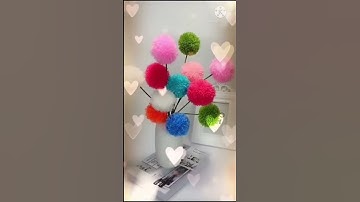 How to make Pom Pom in easily with wool/Pom Pom kayse banaye wool se /Pom Pom