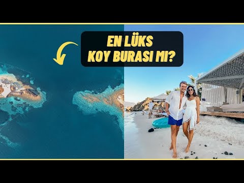 Türkiye'nin EN LÜKS KOYU - D Maris Bay'de 24 Saat (+Manos + La Guérite  vlog 🦀)