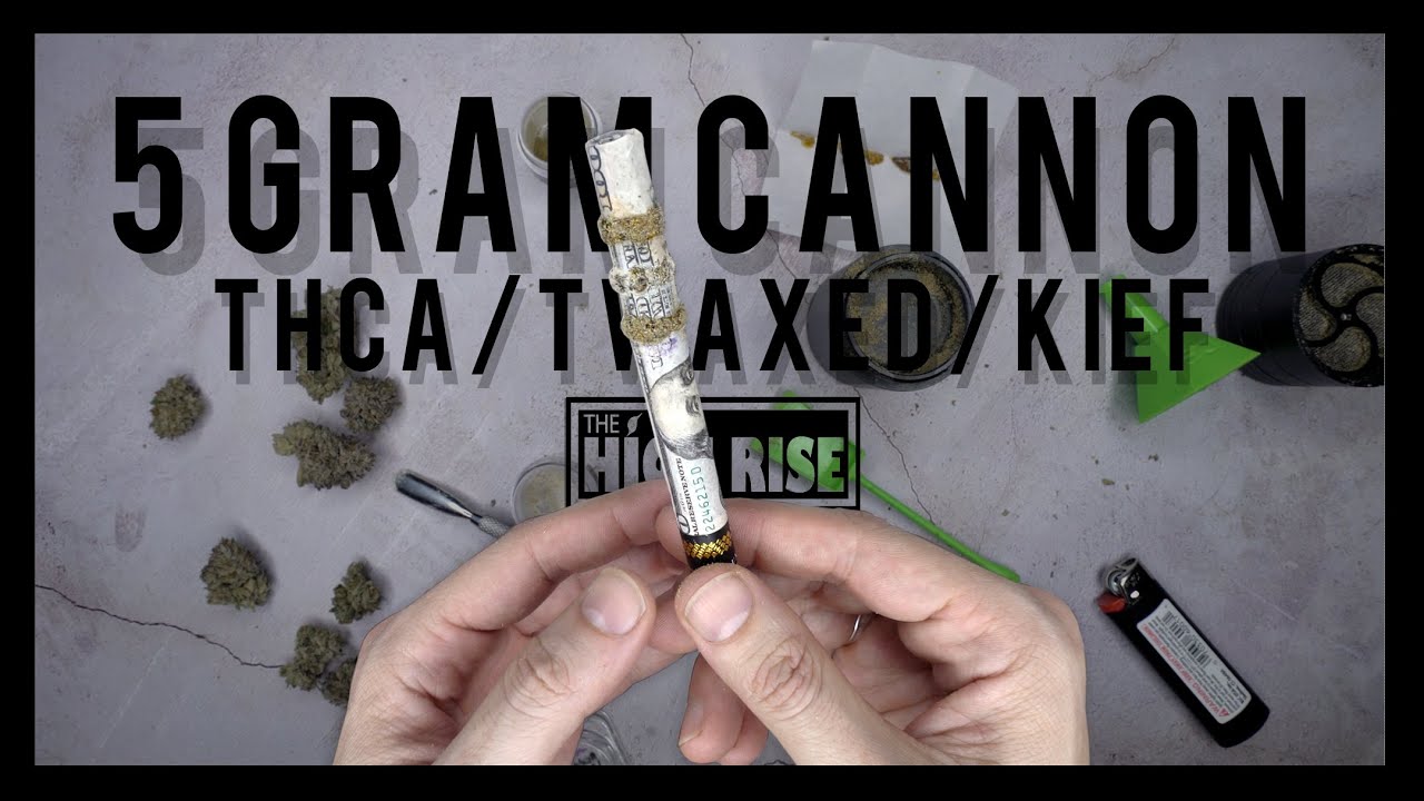 5GRAM BENJAMIN JOINT TWAX UP!! THCA, WAX, KIEF!!