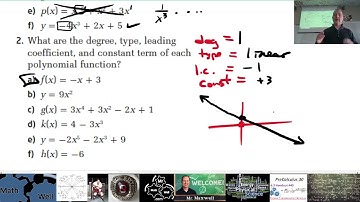 PC 30 - 3.1 Polynomials homework #1,2,3