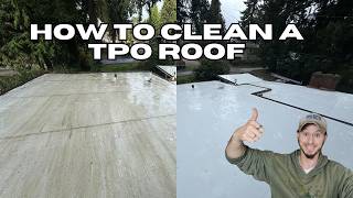 How to Clean a TPO Roof Like a Pro | Step-by-Step TPO Roof Cleaning Tutorial screenshot 5