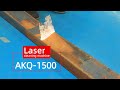 Acctek fast speed 1500w fiber laser cleaning machine AKQ-1500 for metal rust