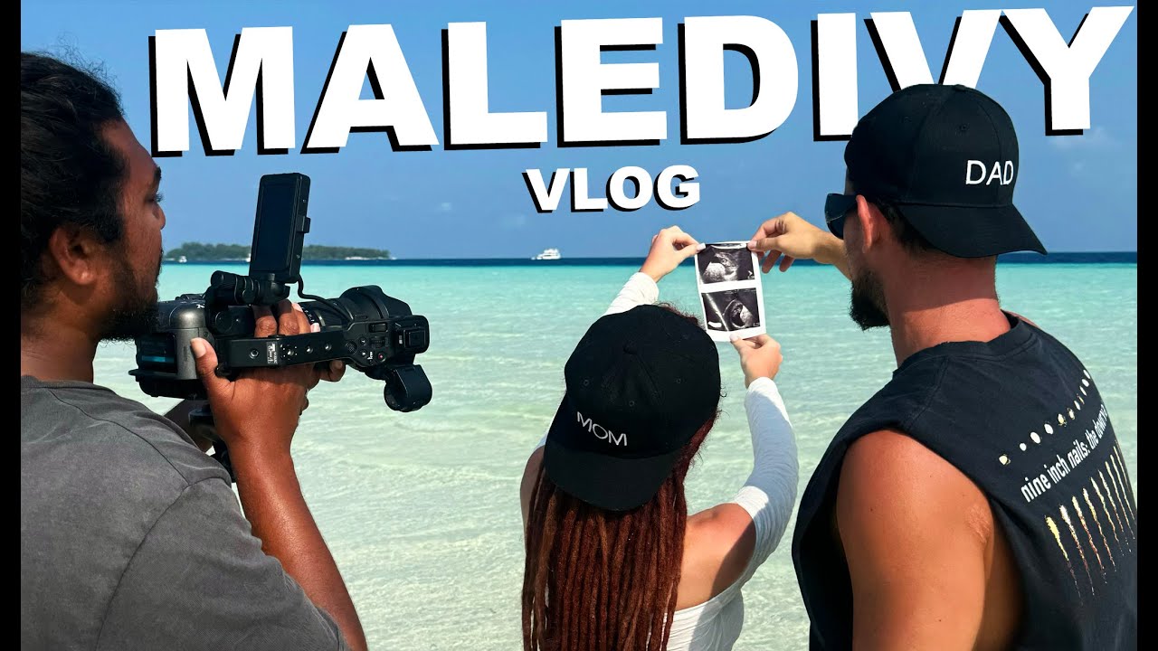 LETÍME NA MALEDIVY S (těhotnou) RÁCHEL VLOG 😭😂