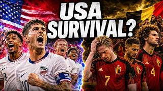USA vs Belgium: The Knockout CHAOS! 🇺🇸🇧🇪