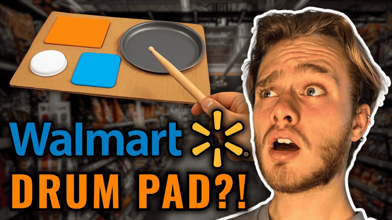 Making a Budget Drum Pad: Walmart Edition