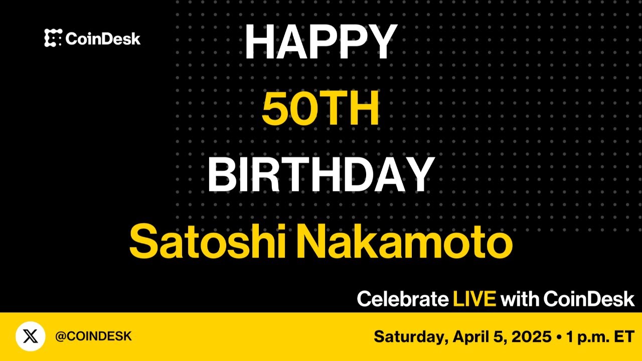 WATCH LIVE: Satoshi's 50th Birthday Celebration