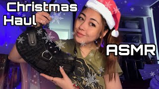 ASMR what I got for CHRISTMAS🎄🎁 | fast and aggressive (British accent)
