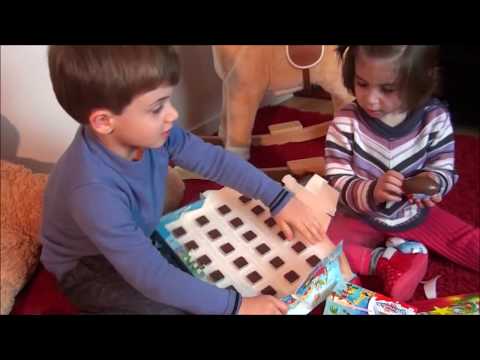 ცელქი ბავშვები ოპერაცია კამფეტები GÉANT BOX DE BONBON Funny Video for kids and toddlers