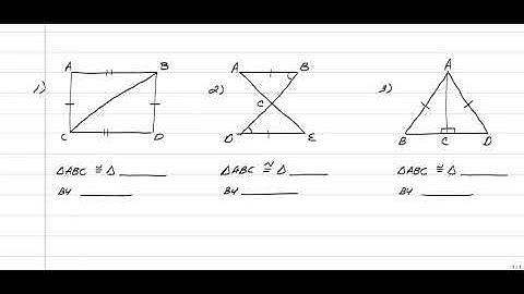 Proving Methods for Congruent Triangles