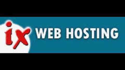 IXwebHosting TV - Try IX web hosting