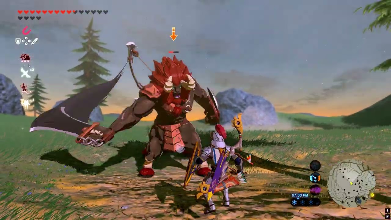 MELTING THE LIGHTNING LYNEL! ZELDA BOTW