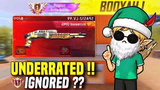 SPAS12 💀 - The Most Ignored Shotgun !! | Is It Underrated 🥵📈 ?? - Garena Free Fire