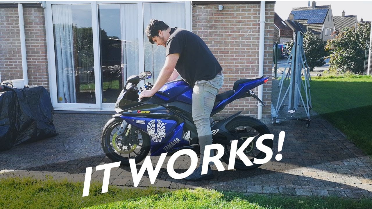 €265 Yamaha YZF R125 Project: It's Finished !!! - YouTube