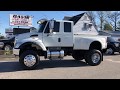 3 Of The Worlds Largest Trucks In One Location.  International CXT Harvester Pickup Monster