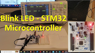 STM32 Microcontroller Tutorial 3: Blink an External LED and Send Pules - Write Program in C Language