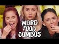 Weird AF Food Combinations People Actually Eat?! (Cheat Day)