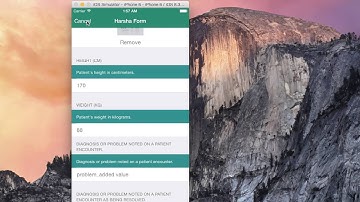 XForms on iOS Client demo