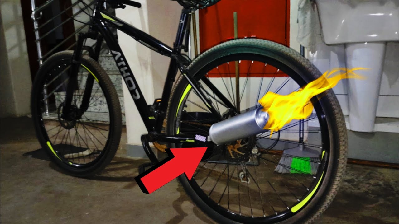 Comprei um escapamento para bicicleta 🚲 