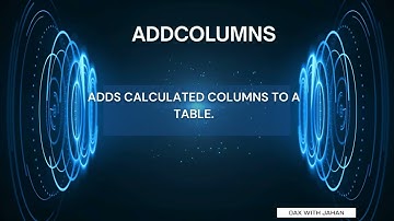 Addcolumn Dax Power Bi