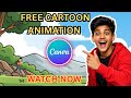 How To Make Cartoon Animation Videos In Canva FREE 2026 Part 1@CanvifyStudio #viral #video #tutorial