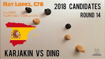 Good Knight vs Bad Bishop ⎸2018 Candidates, Round 14