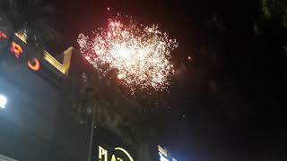 Pesta kembang api tahun baru 2019 di amplaz jogjakarta
