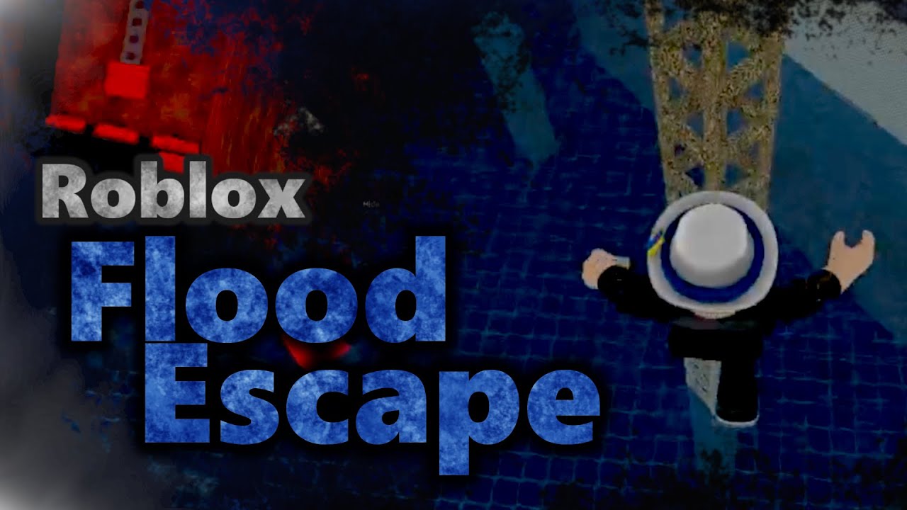 THE WATER IS RISING UP! | Flood Escape [Roblox] | Gameplay+Commentary ...