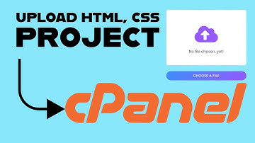 How to upload HTML, CSS project on cPanel