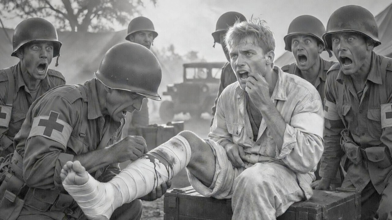 “He Killed My Brother.” — Why This American Medic Saved a German POW From a Rotting Death