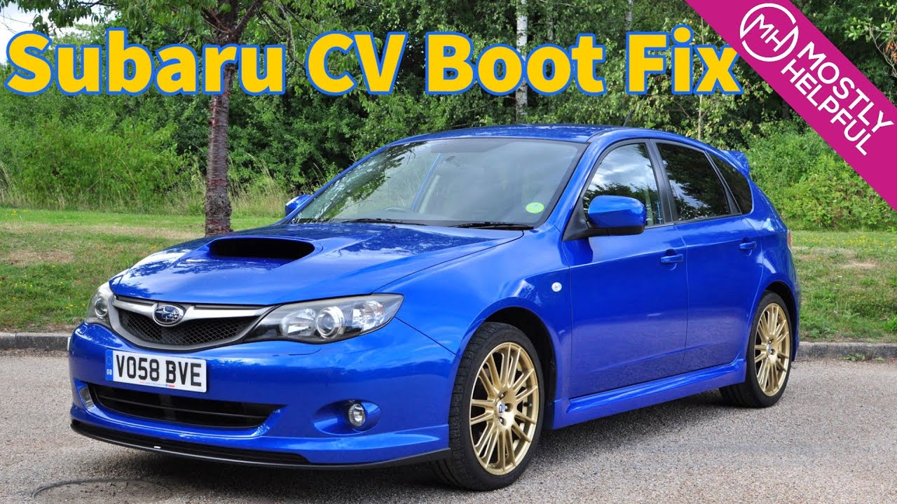 Subaru WRXS (2008) NIGHTMARE CV boot replacement! YouTube