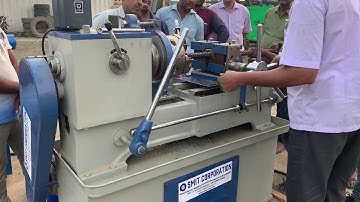 TMT Bar Threading and Thread chaser machine / TMT thread rolling machine