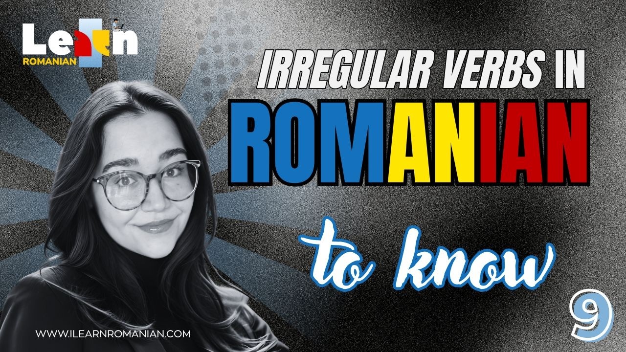 Learn Romanian quick in under 15 minutes- the verb TO KNOW- past, present and future #learnromanian