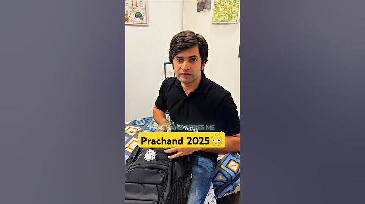 PRACHAND Series Important Information😳 #pw #neet