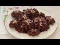 Chocolate Almond Cookies 巧克力杏仁曲奇