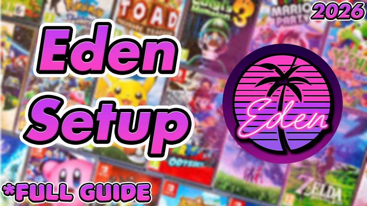 How to Play Switch Games on PC in 2026 | Eden Emulator Full Guide - YouTube
