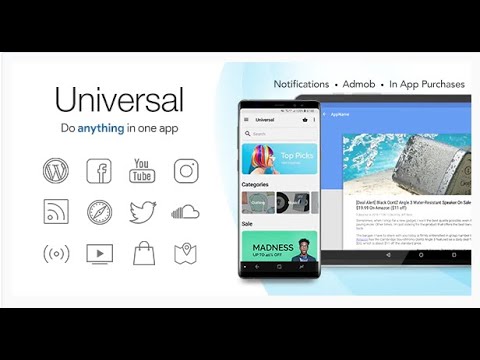 Universal   Full Multi Purpose Android App