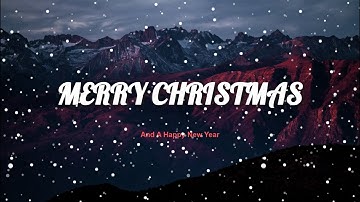 HTML & CSS Snowfall Animation | Christmas Themed Landing Page
