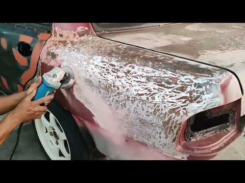 Proton wira change colour prosess step by step