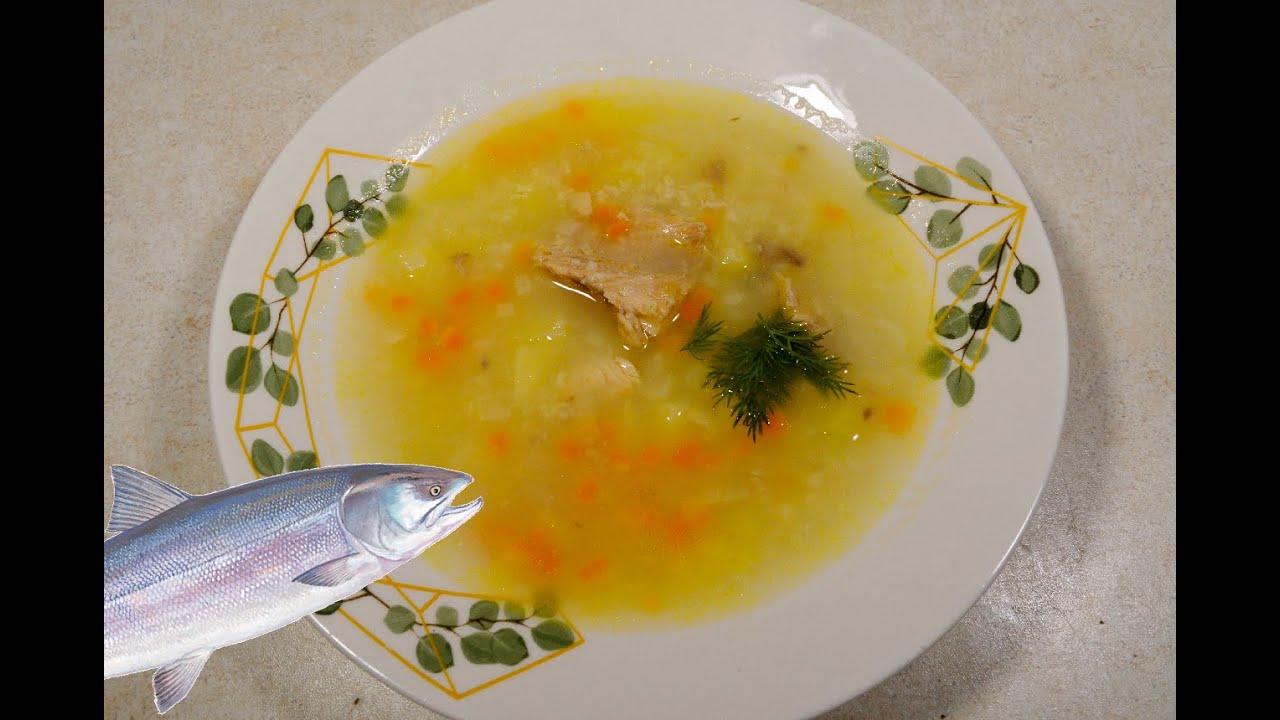 Рыбный суп с пшеном