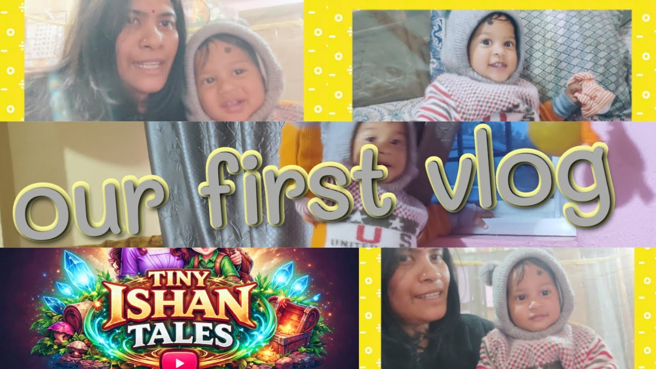 Meet Ishan 🤍 | Tiny Ishan Tales | A Mom’s Journey with Her 1-Year-Old Baby👶