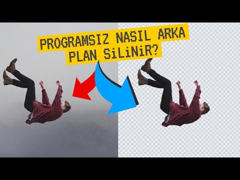 FOTOĞRAF ARKA PLAN SİLME PROGRAMSIZ   [ÇOK BASİT !!!]