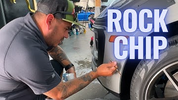 How we TOUCH UP paint! #porsche techniques