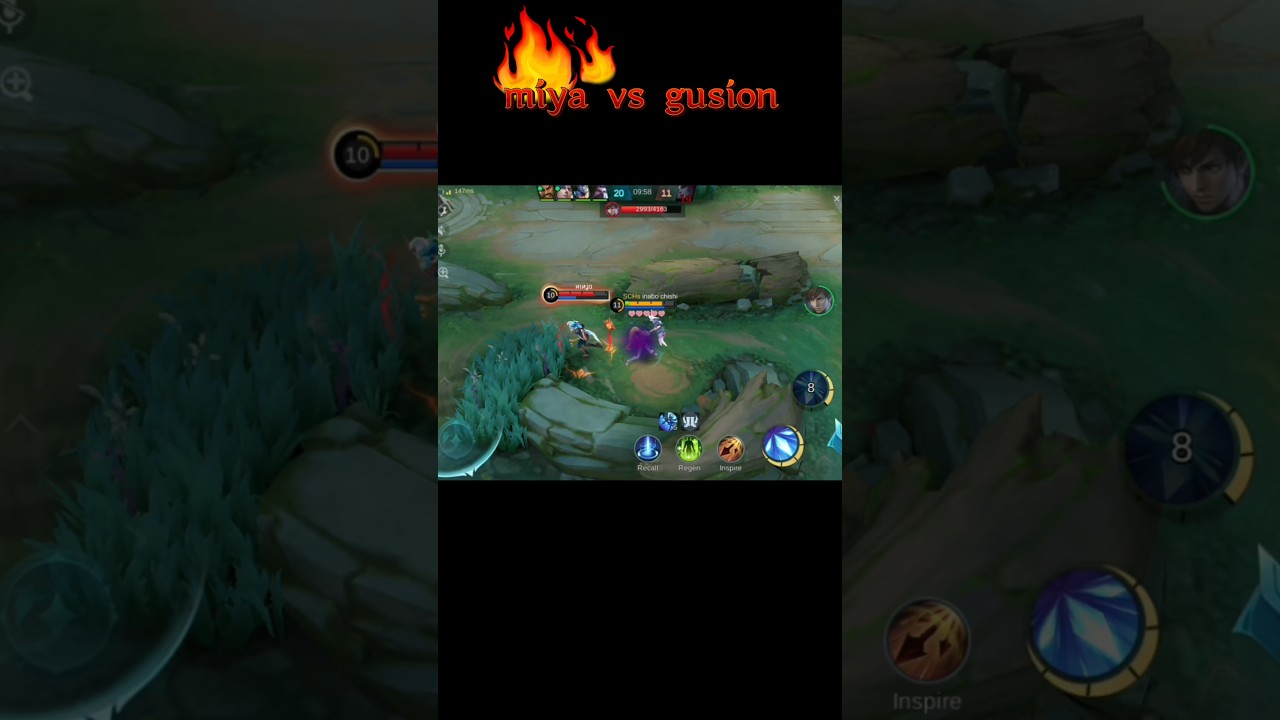 miya vs gusion🔥🔥