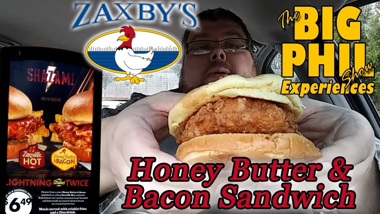 Zaxby's *New* Honey Butter n' Bacon Filet Sandwich 🐔 YouTube