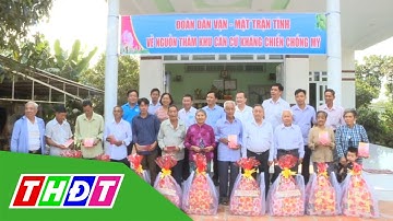 Đồng Tháp: Thăm, chúc Tết các gia đình ở Khu căn cứ cách mạng | THDT