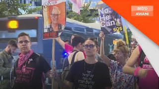 Protes Besar Di Tel Aviv Tuntut Pembebasan Tebusan Gaza